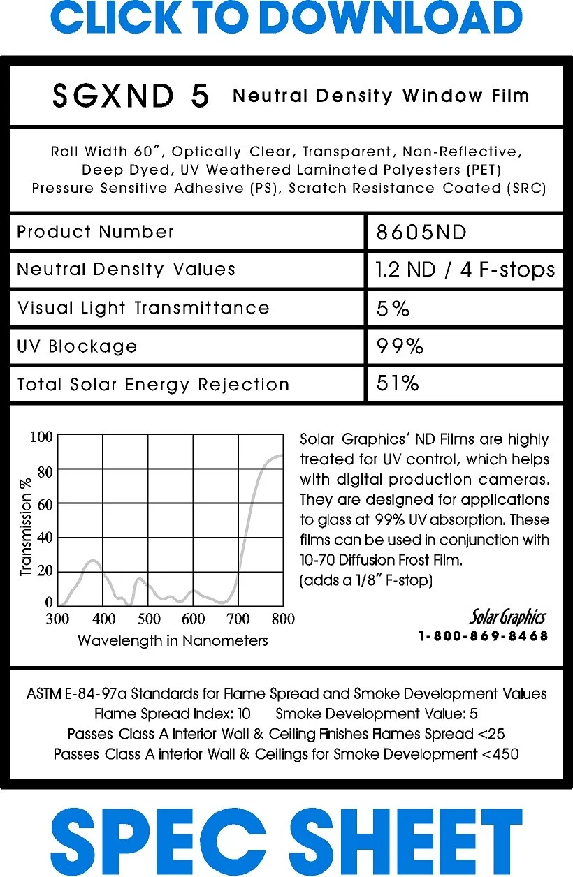 Solar Graphics | Neutral Density Window Films